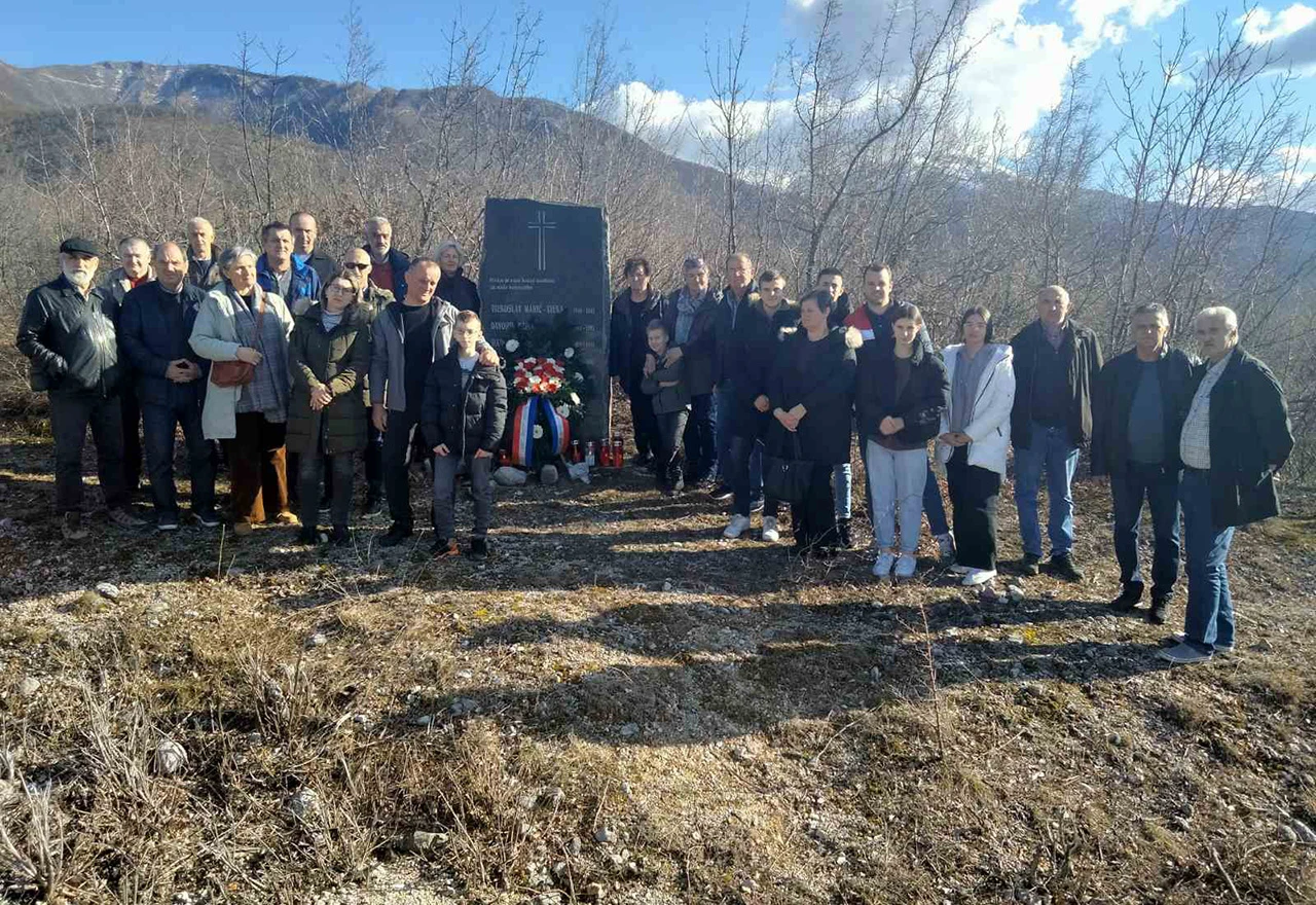 29. obljetnica pogibije pripadnika treće cimske bojne HVO