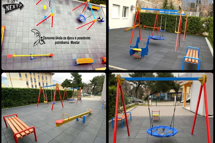 O. Š. za djecu s posebnim potrebama Mostar dobila dvorište za igru i sport