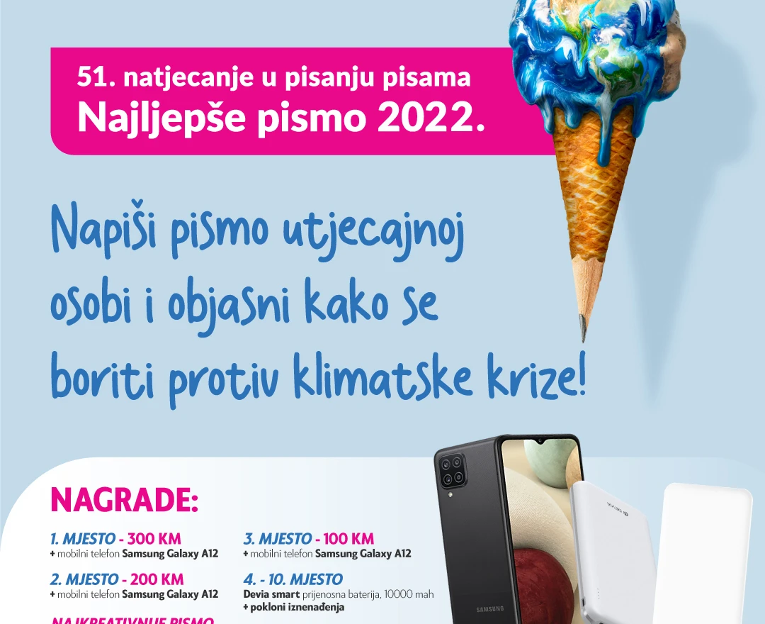 Napiši pismo i osvoji vrijedne nagrade