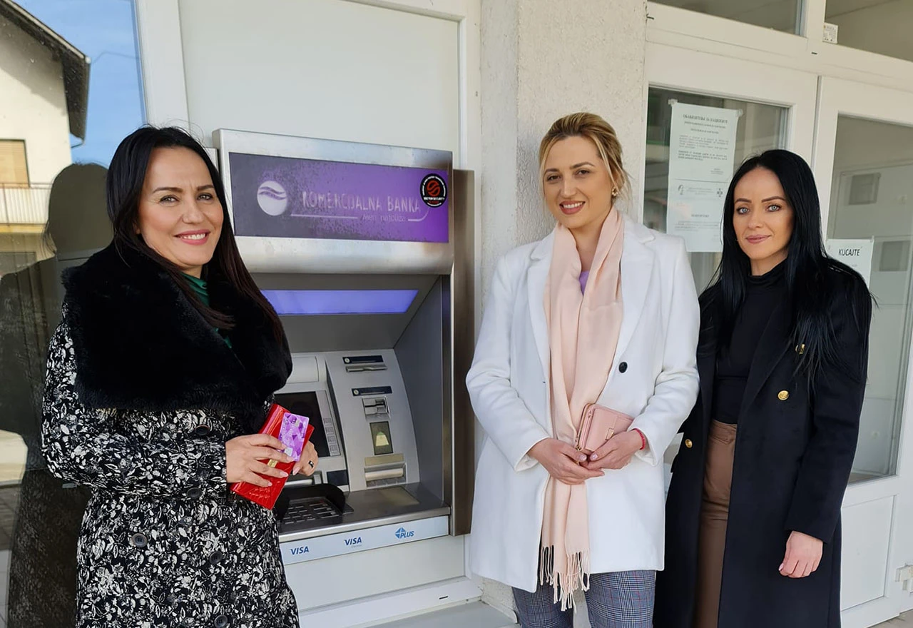 Bh. općina dobila prvi bankomat