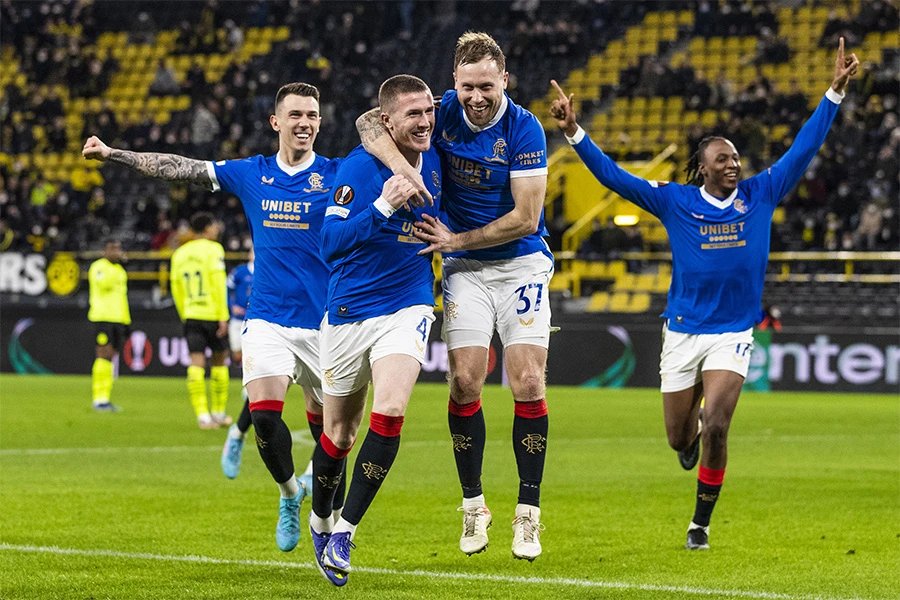 Rangers slavio u Dortmundu, remi Barcelone i Napolija