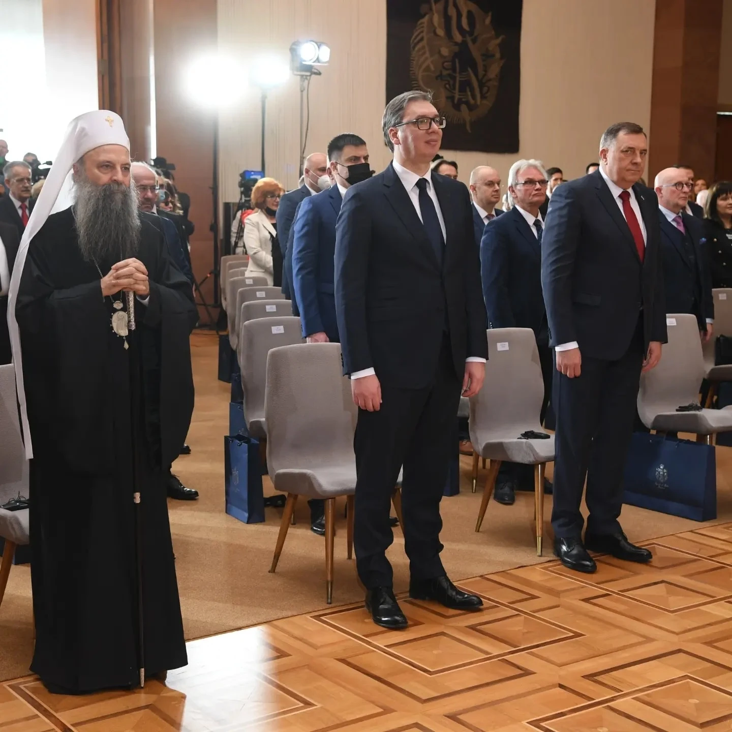 Dodik sa Vučićem: Srpska se bori za ustavnu poziciju