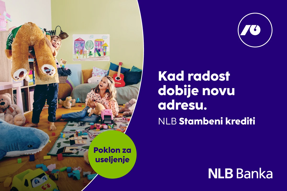 Potražite radost na novoj adresi uz NLB Stambene kredite
