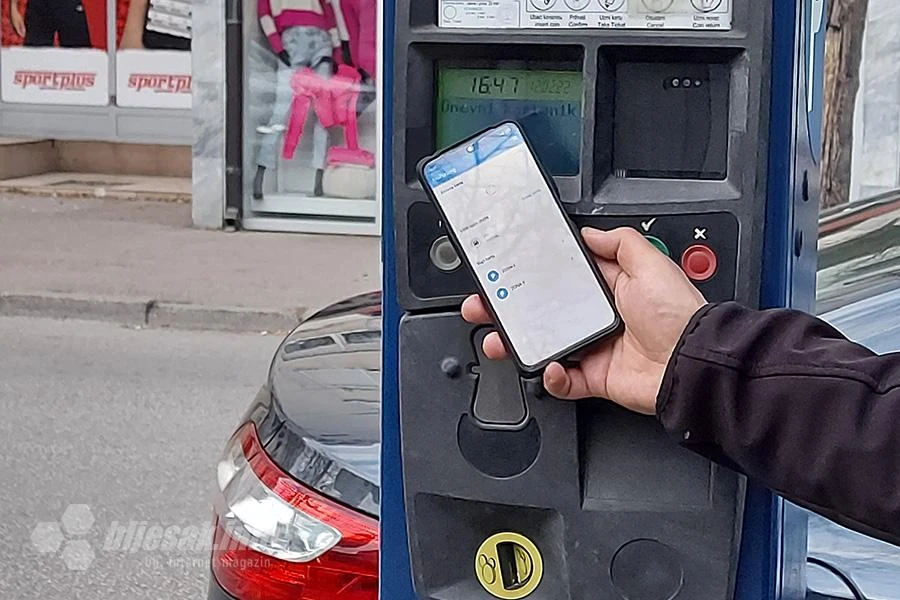 U Mostaru od sad možete platiti parking preko mobilne aplikacije