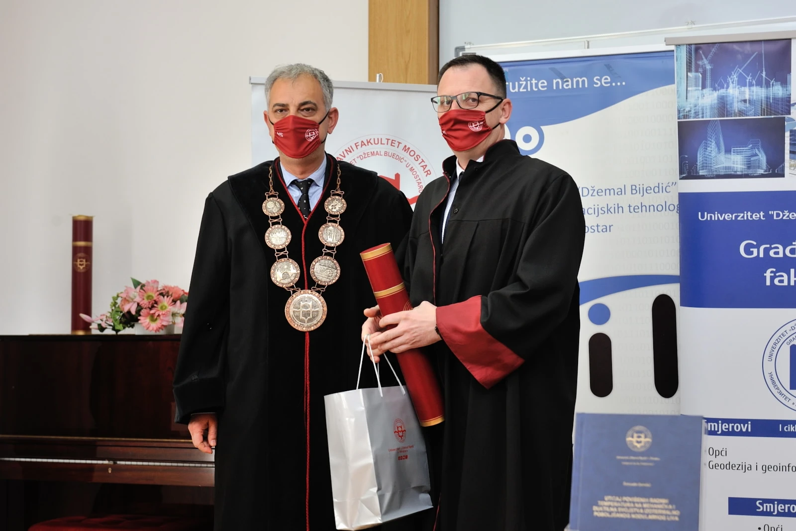 Na Univerzitetu 'Džemal Bijedić' u Mostaru održana svečana promocija doktora znanosti