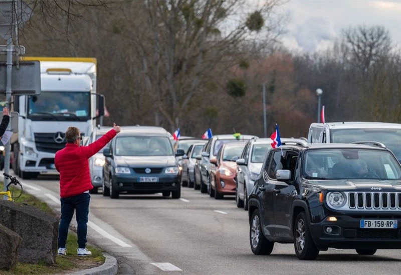 Mobilizacija u Parizu: Spriječena okupacija vozilima