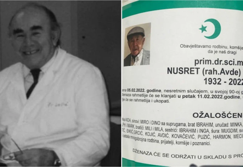 Preminuo Nusret Velić, ugledni mostarski ginekolog