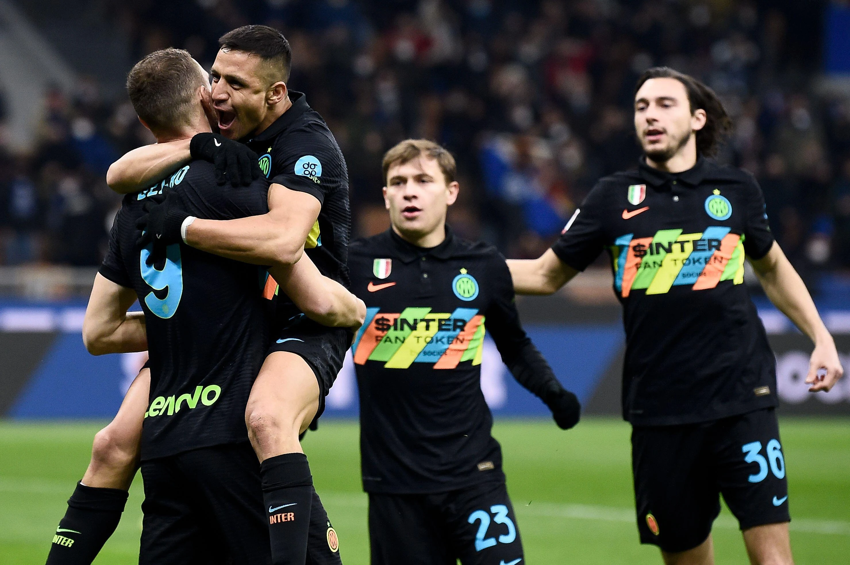 Inter izborio polufinale kupa, Džeko načeo Romu