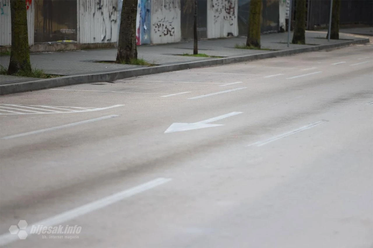 Prazna parking mjesta prvog dana naplate u Mostaru