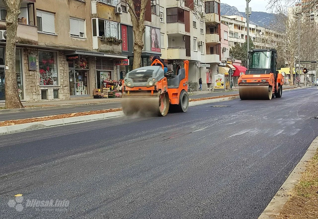 Mostar: Došao asfalt, dimi se od Projektanta pa dokle dotekne