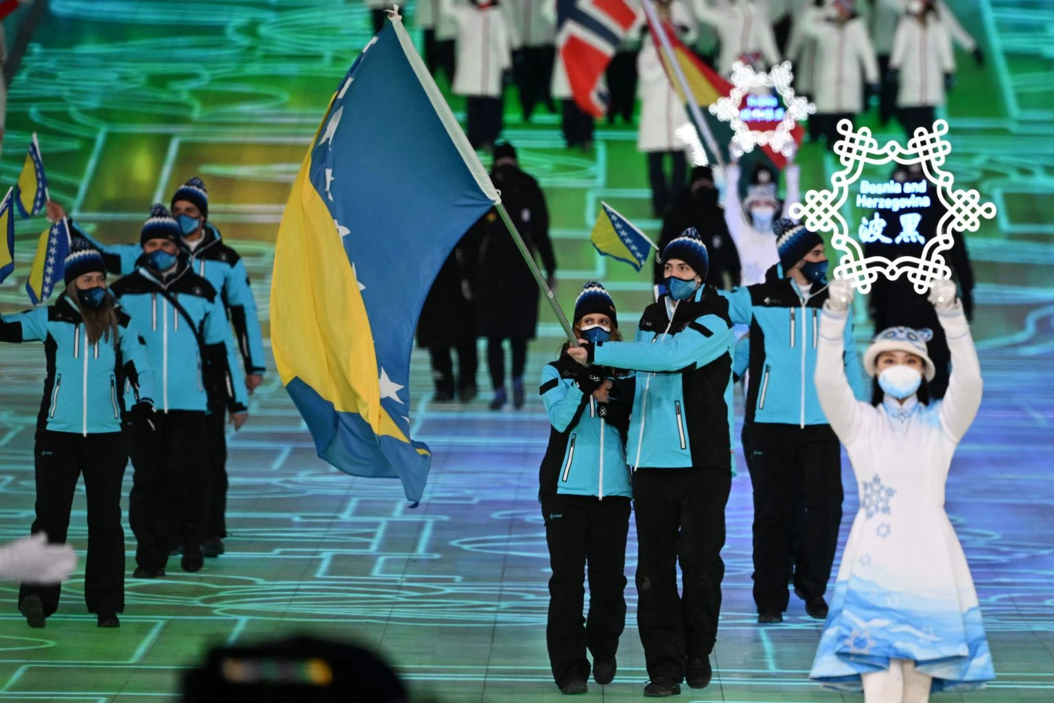 Bh. olimpijski tim prodefilirao Pekingom