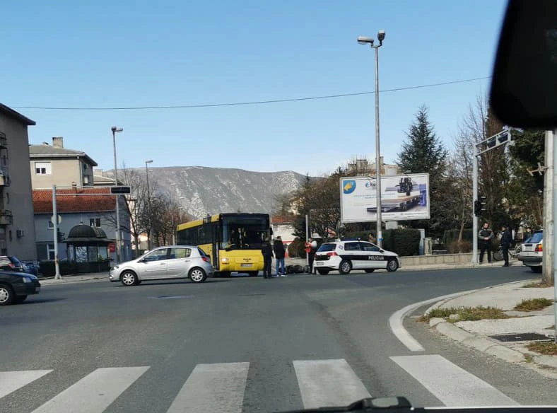 Mostar: Prometna nesreća na Tekiji