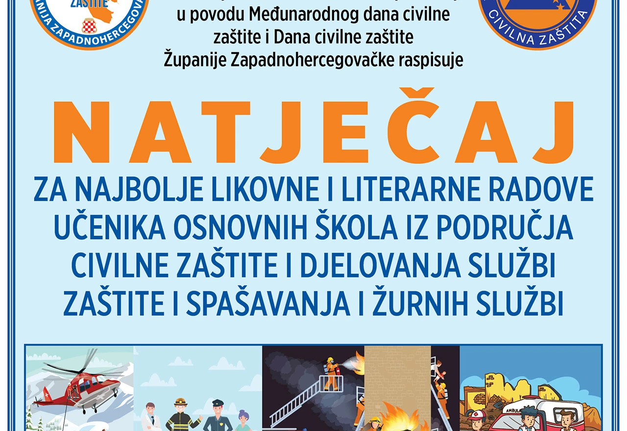 Raspisan natječaj za izradu likovnih i literalnih radova