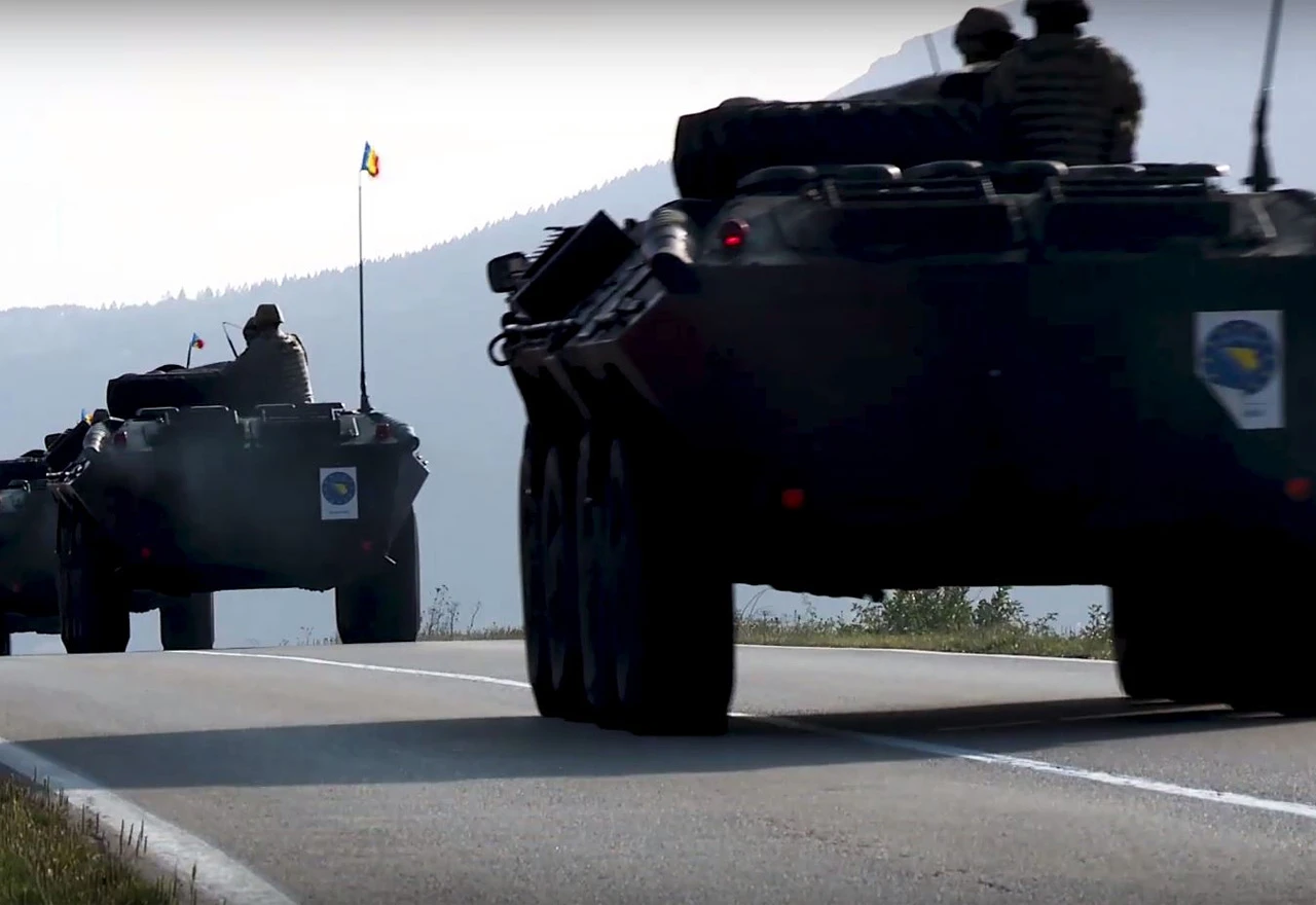 Rumunjska poslala u BiH oklopne transportere