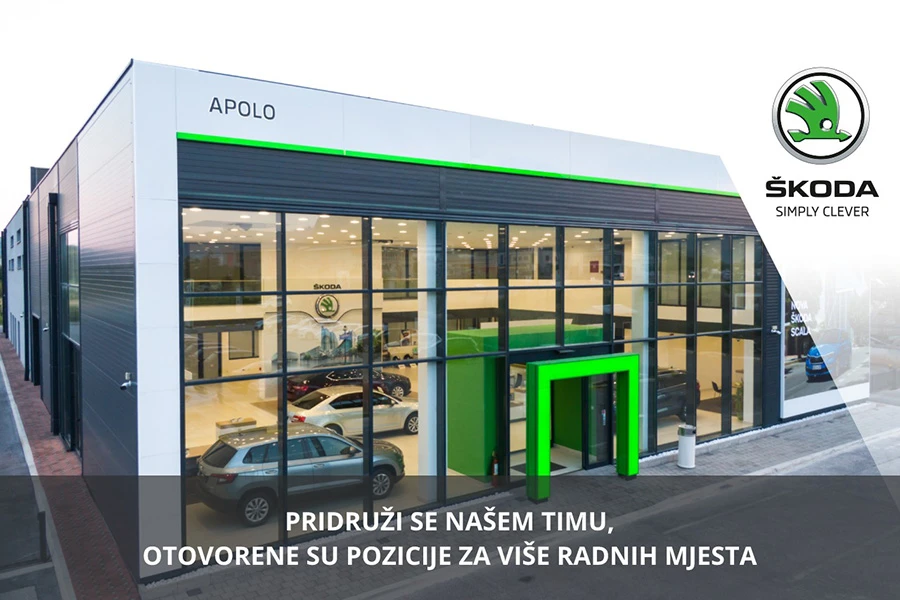 Apolo d.o.o. Mostar raspisuje natječaj za tri radna mjesta