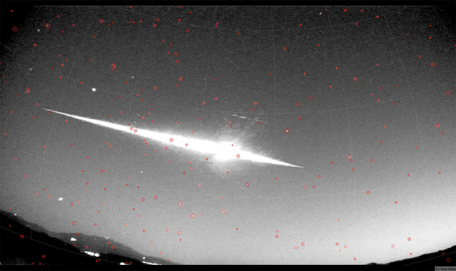Iznad Hrvatske izgorio meteor sjaja poput mladog Mjeseca