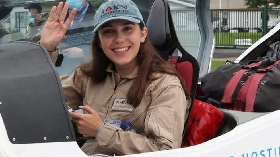 Najmlađa žena koja je samostalno preletjela svijet