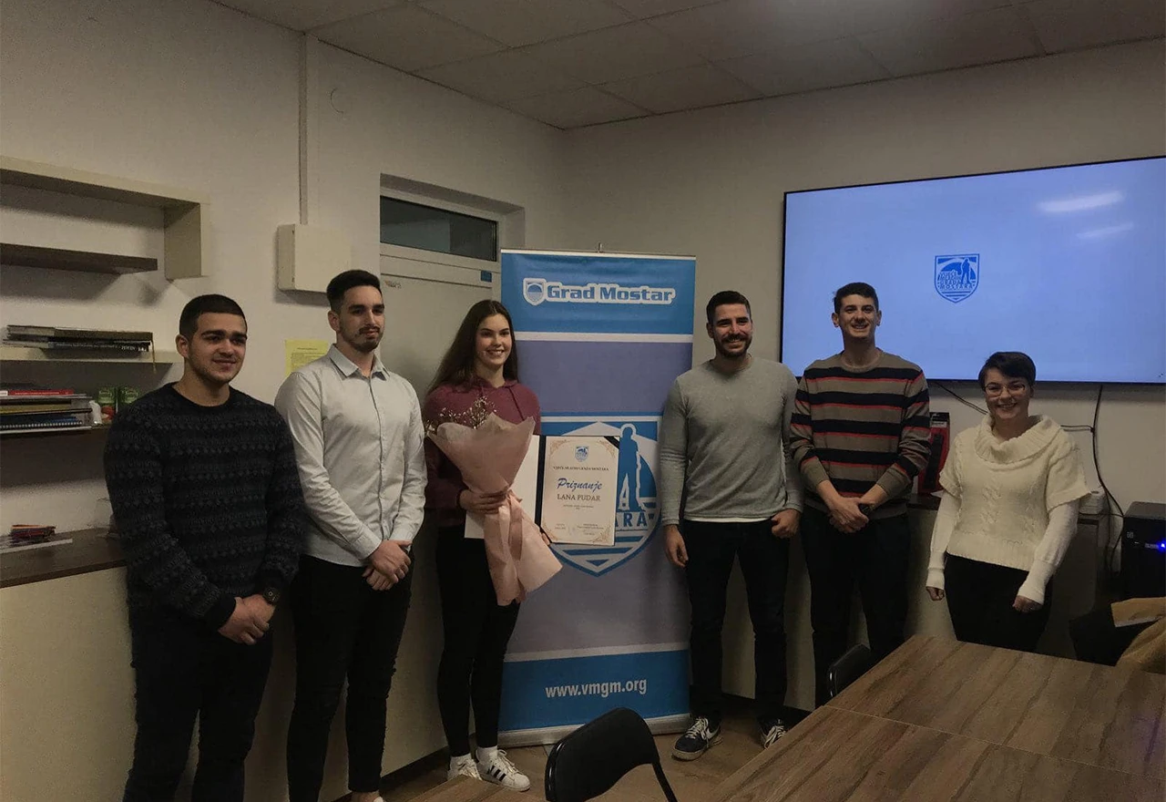 Lana Pudar ambasador mladih Grada Mostara
