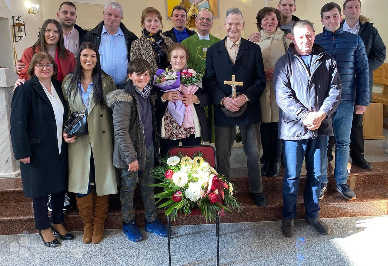 Škobići iz Vojna proslavili 60 godina braka
