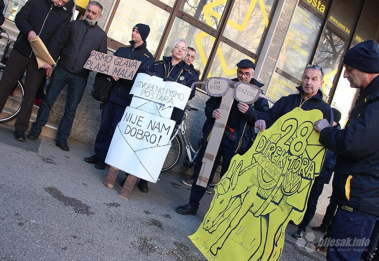 Nastavak prepucavanja Nezavisnog sindikata i Uprave HP Mostara