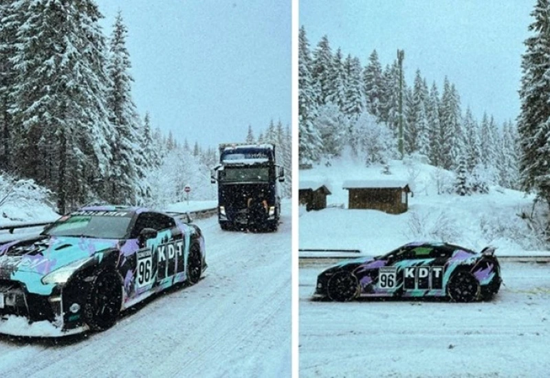 Nissan GT-R izvukao bh. kamiondžiju iz snijega
