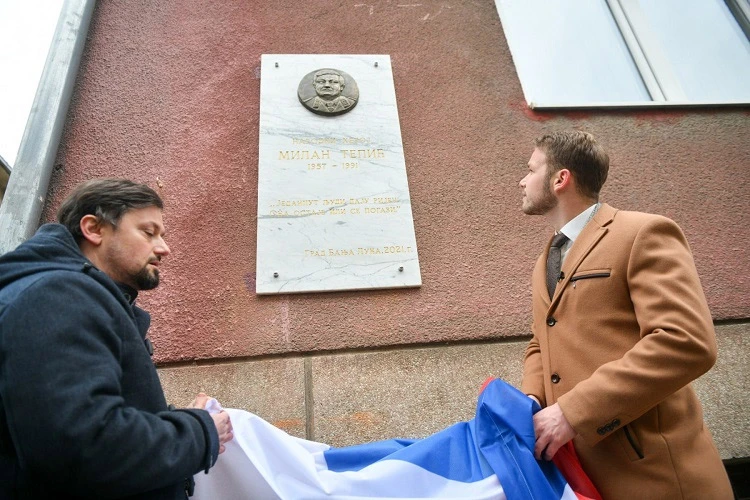 Hrvatska prosvjeduje zbog otkrivanja ploče Milanu Tepiću u Banja Luci