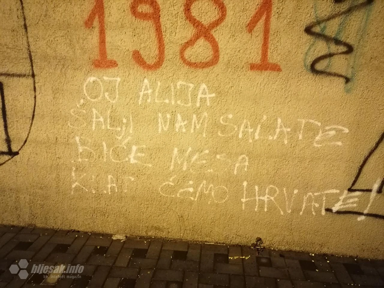 Pismo čitatelja: ''Hoće li Grad ukloniti i ovaj grafit?''