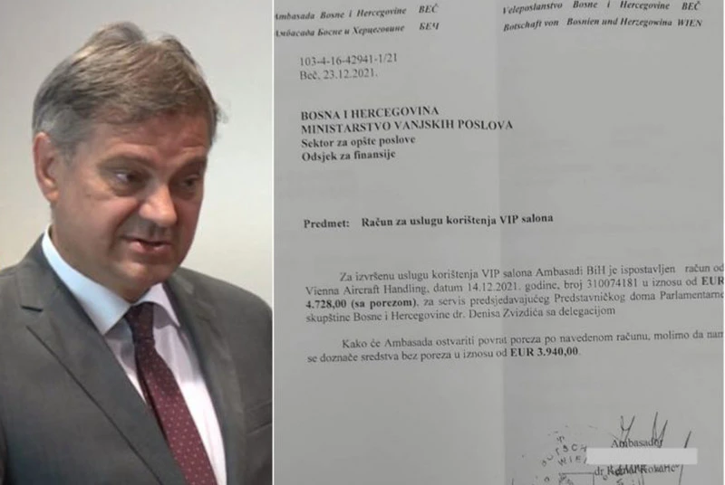 Nije Bakir jedini: Zvizdićev VIP salon koštao je oko 9.200 KM