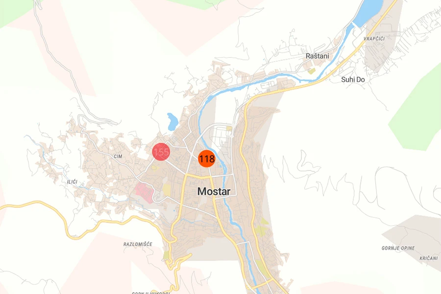 U Mostaru nezdrav zrak: Velika opasnost za zdravlje građana