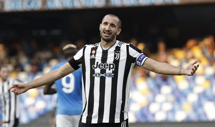 Chiellini dobio koronu mjesec dana nakon booster doze