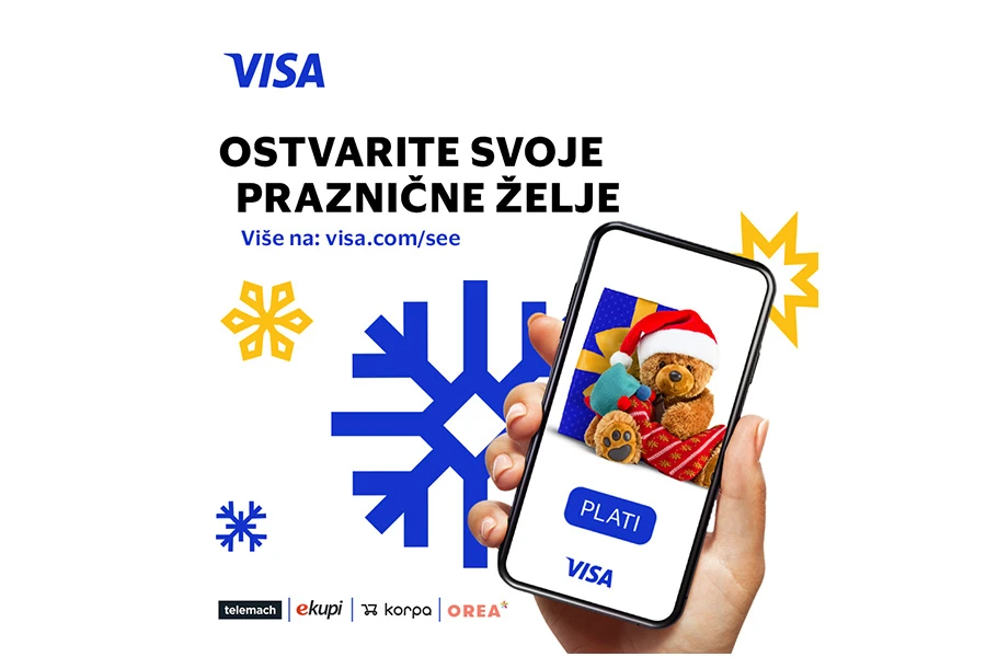 Praznični online svijet popusta uz Visa kartice