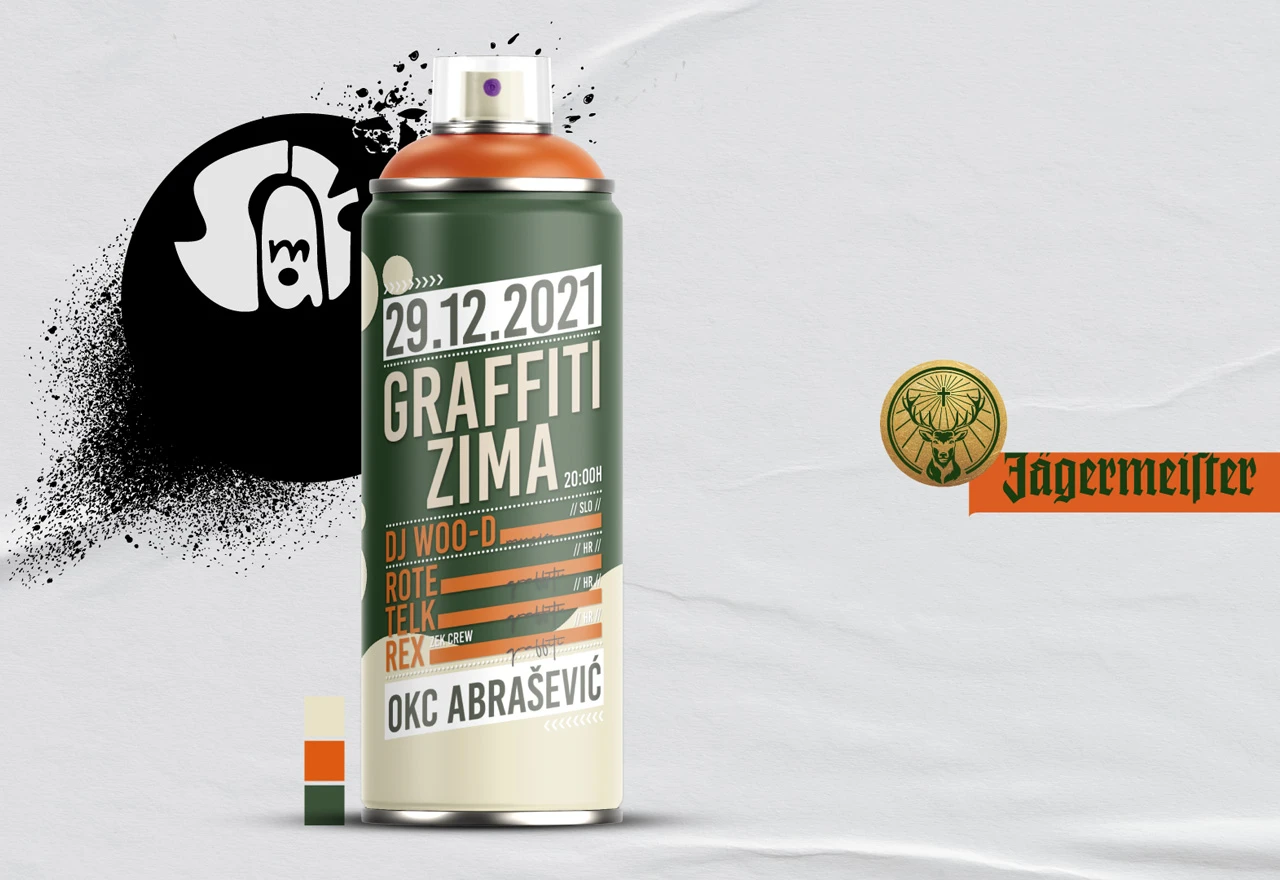 Graffiti zima u Mostaru: Audiovizualni događaj uz umjetnike iz Ljubljane i Zagreba
