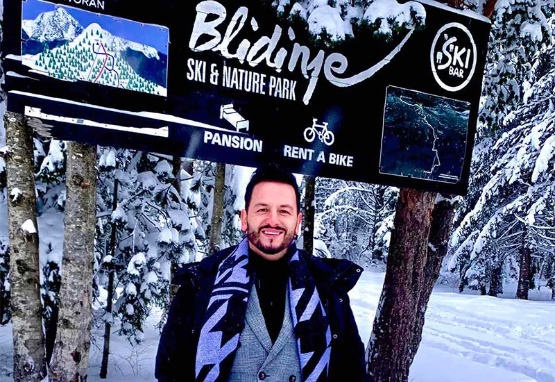 Veselo u Novu godinu: Neno Murić na Blidinju