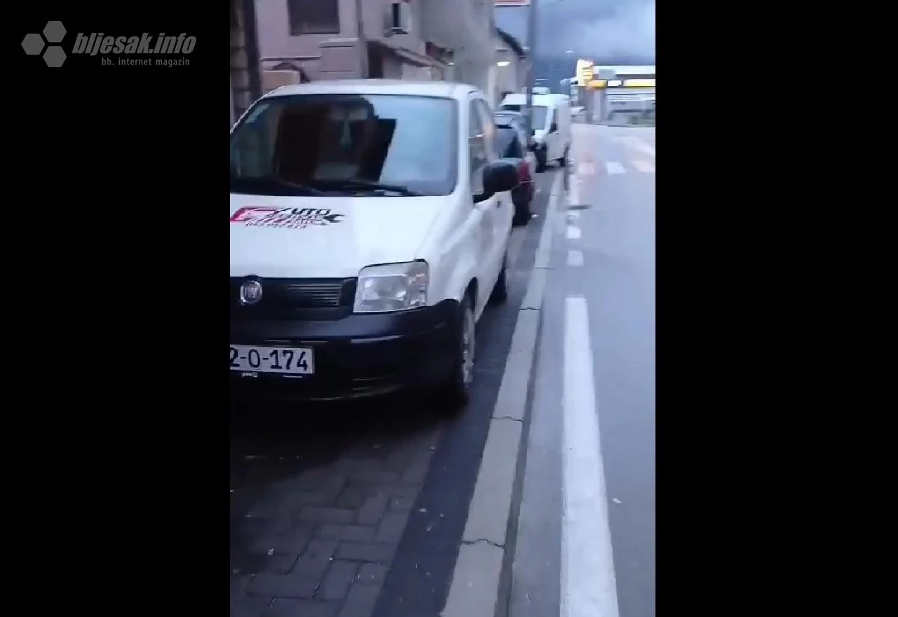 VIDEO | Mostar: Parkirani automobili 'zatvorili' put do škole