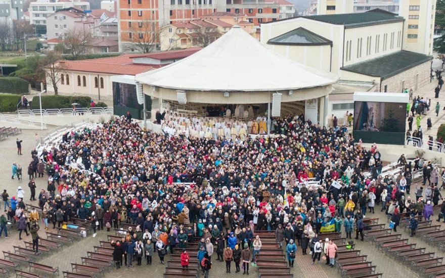 3500 hodočasnika iz Ukrajine provelo Božić u Međugorju