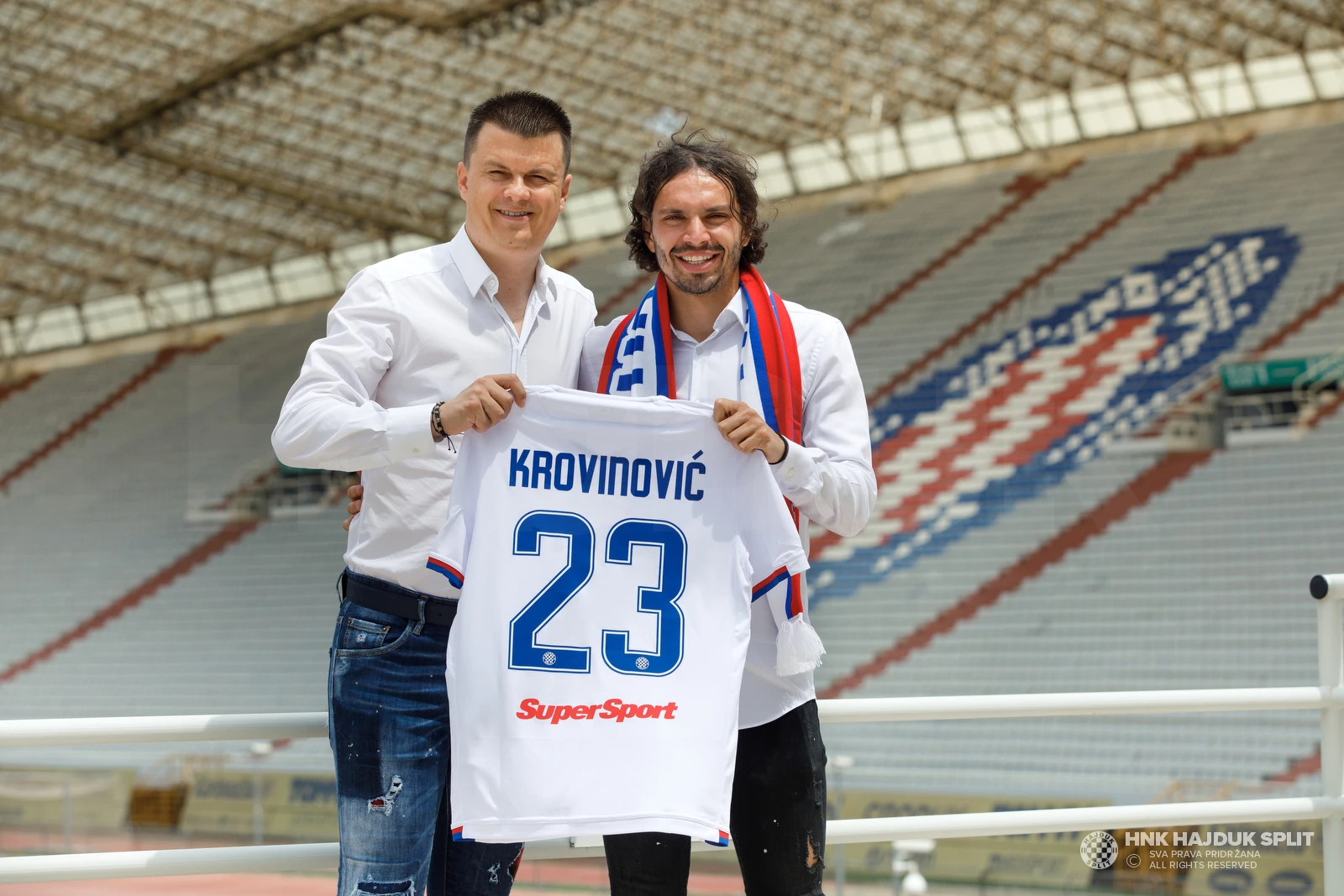 Krovinović ispunio obećanje malom navijaču Hajduka