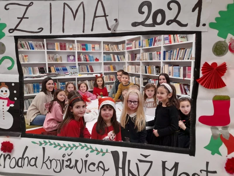 Održana božićna pričaonica u Narodnoj knjižnici HNŽ