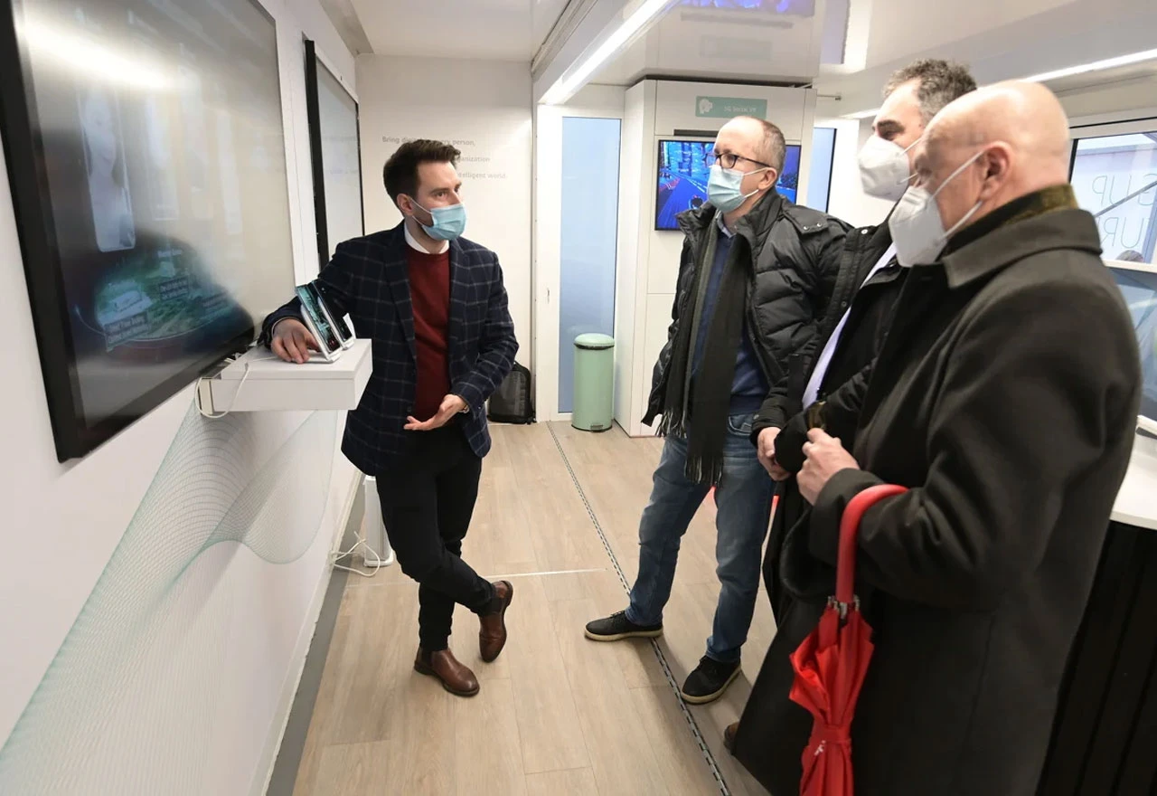 Huawei 5G demo kamion posjetio BiH