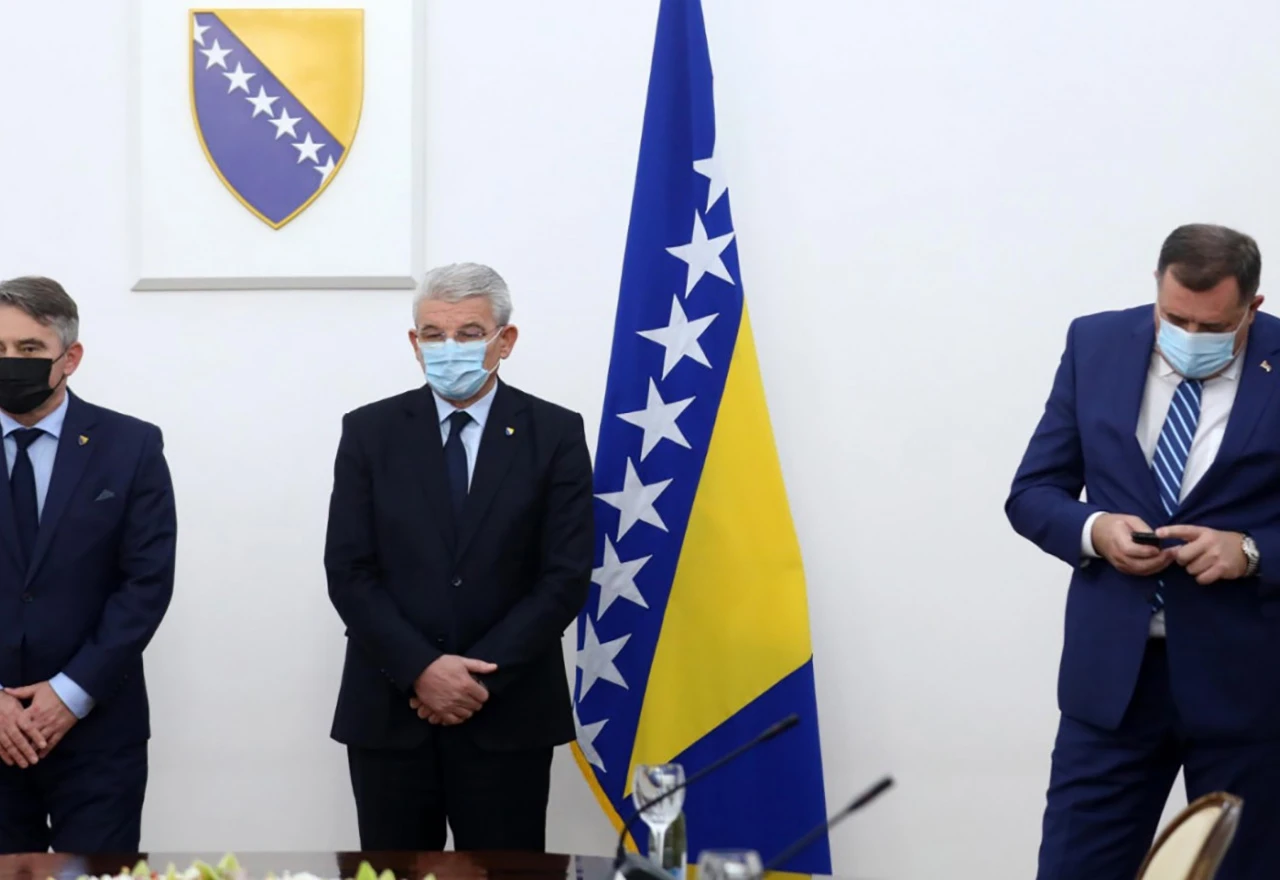 Dodik promijenio mišljenje: Predsjedništvo BiH dočekalo Peacha 