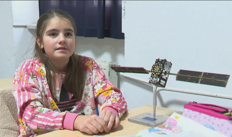 Nikolini je tek devet godina, a već je ispisala svjetsku svemirsku povijest