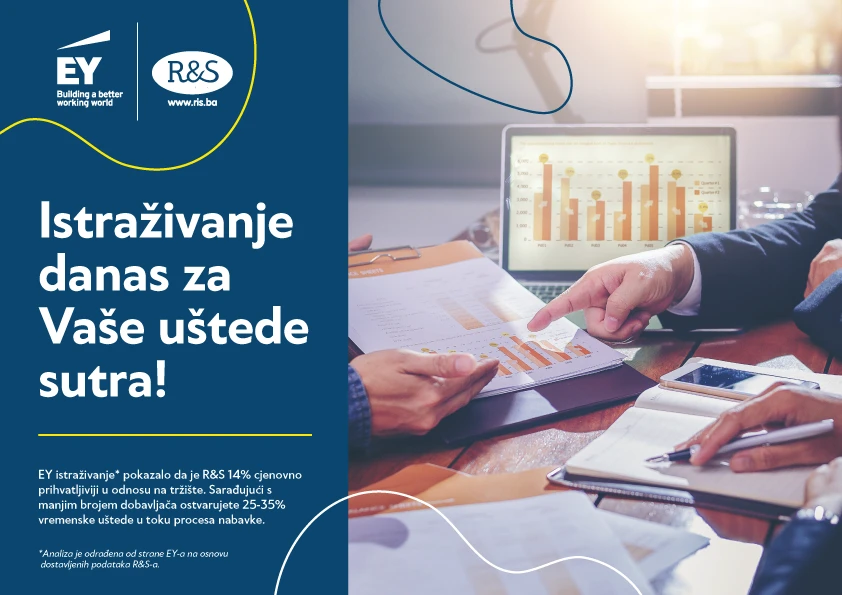 R&S je za 14% cjenovno prihvatljiviji u odnosu na tržište