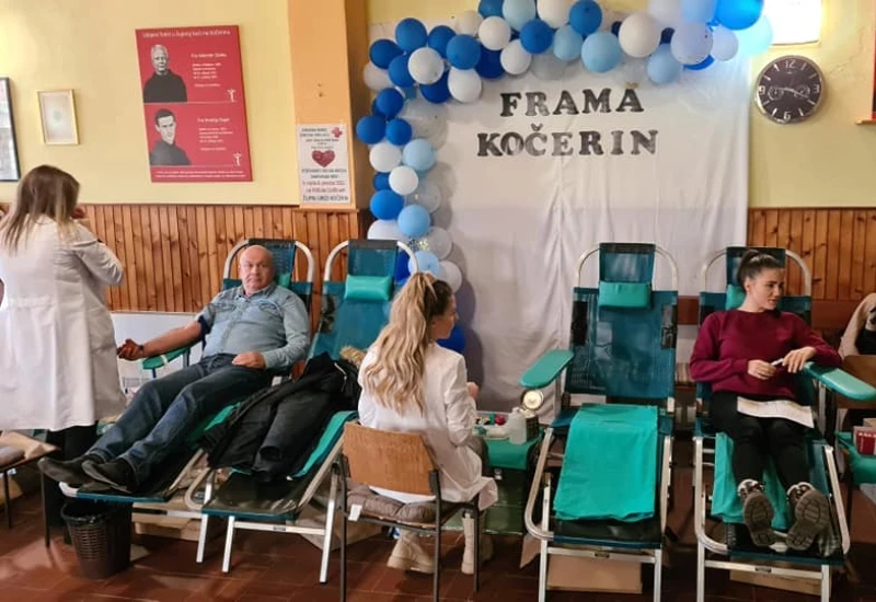 Župljani Kočerina darivali krv