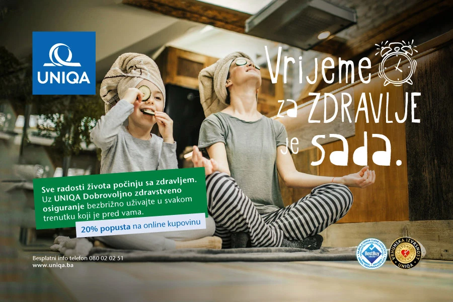 Zdravi i zaštićeni kroz zimu uz UNIQA Dobrovoljno zdravstveno osiguranje