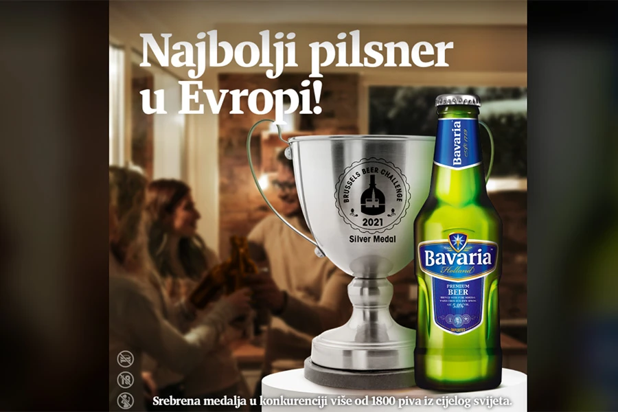 Bavaria Pilsner izabran za najbolji pilsner u Europi