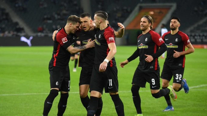 Freiburg kao gost u M'gladbachu utrpao šest golova u prvih 37 minuta!