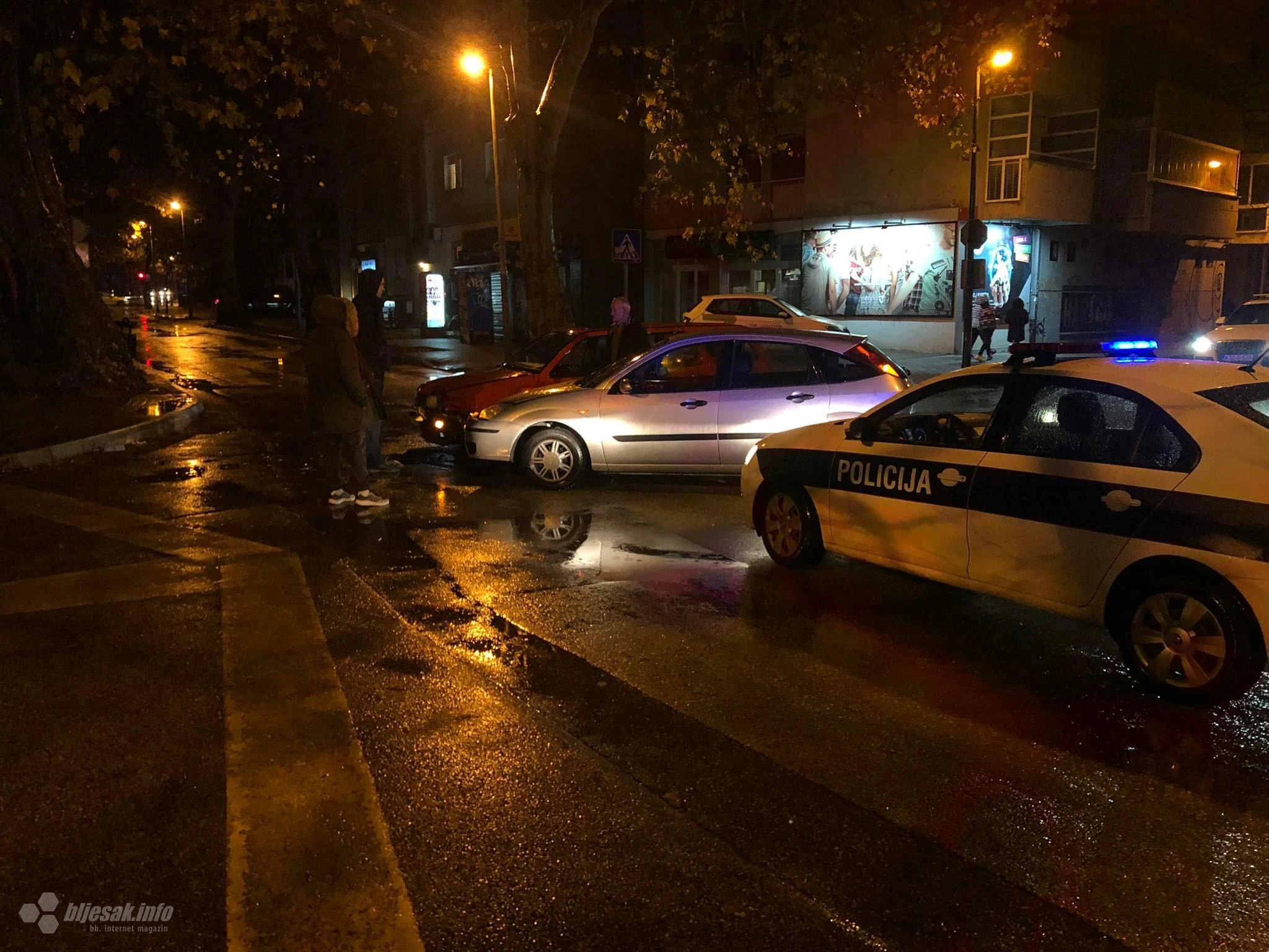 Mostar: Sudar kod 'Aldija', nastala materijalna šteta