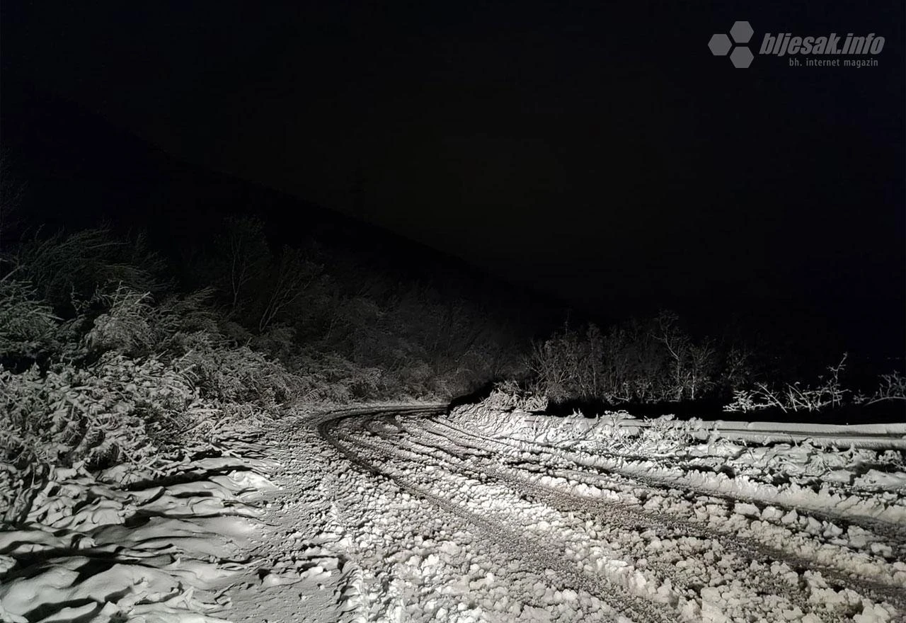 Prvi snijeg zabijelio Gorance - prava zimska idila nadomak Mostara