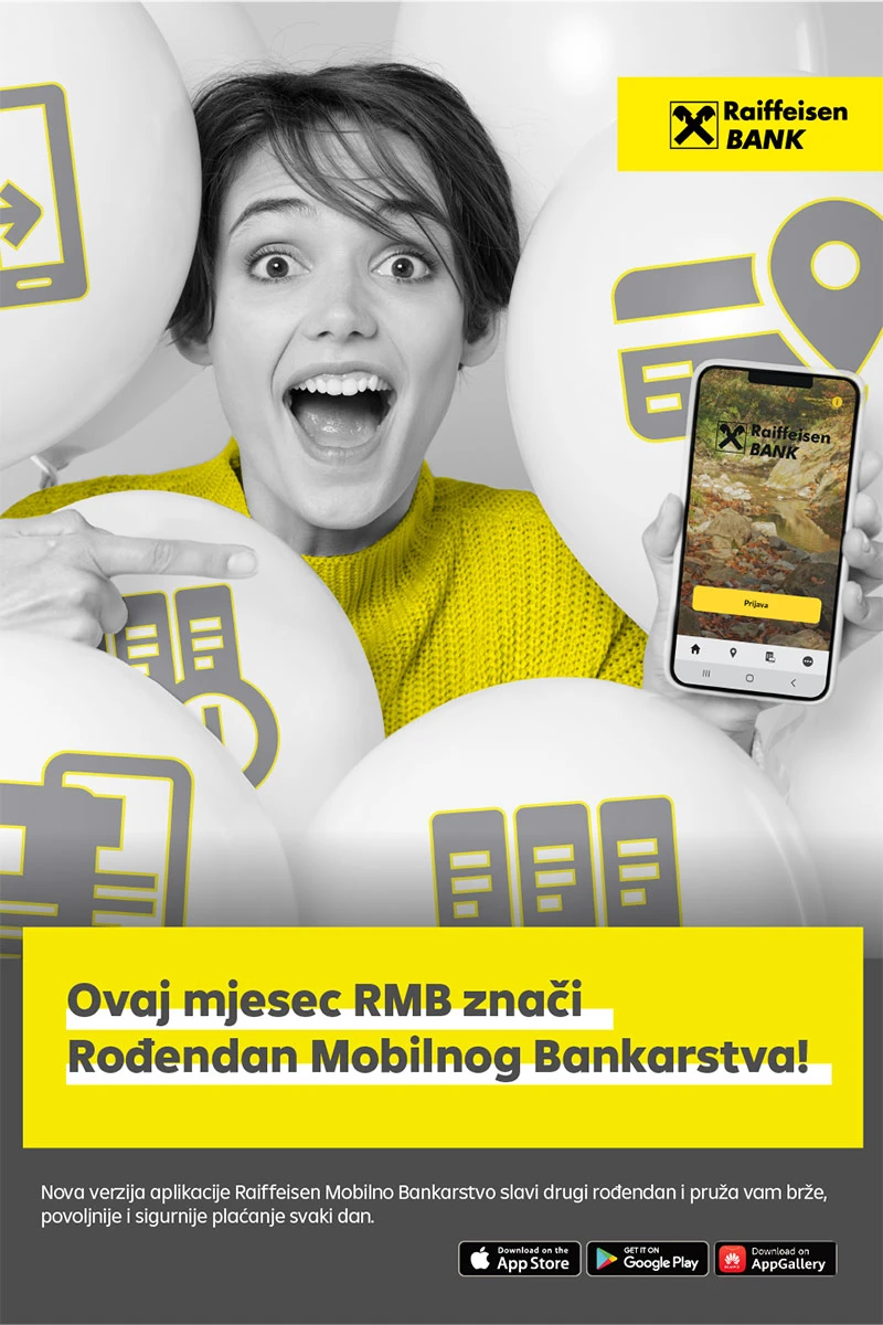 Nove funkcionalnosti u okviru Raiffeisen Mobilnog Bankarstva