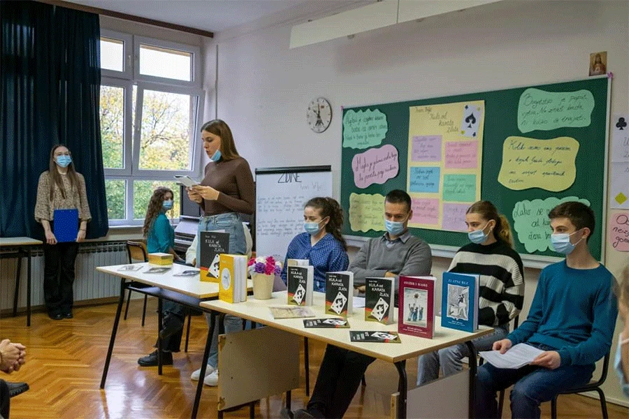 U Gimnaziji fra Grge Martića predstavljeno stvaralaštvo Ivana Vrljića