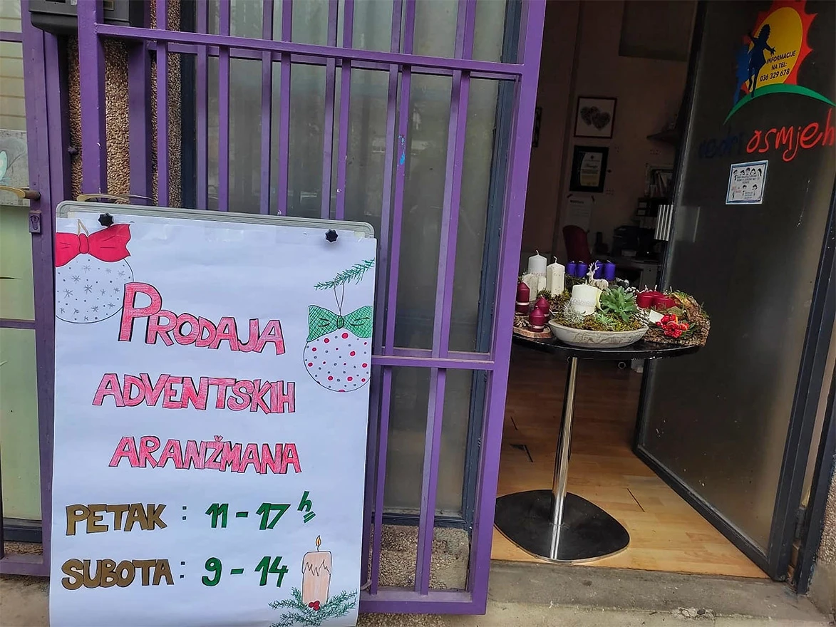 Nemate adventski vijenac? 'Vedri osmijeh' ima rješenje za vas